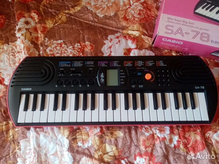 Синтезатор casio sa 78