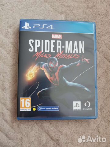 Игра для приставок ps4 человек паук майлз моралес