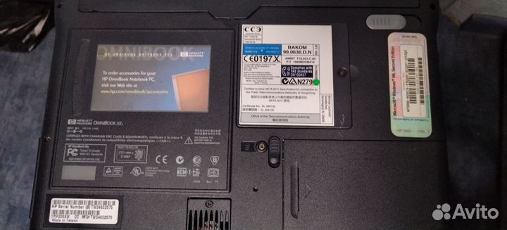 Ноутбук hp Windows 98