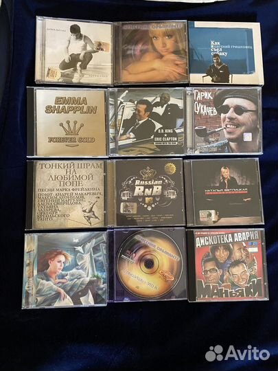 Музыка на сд 63 дисах лот на 7 фото. Есть редкие