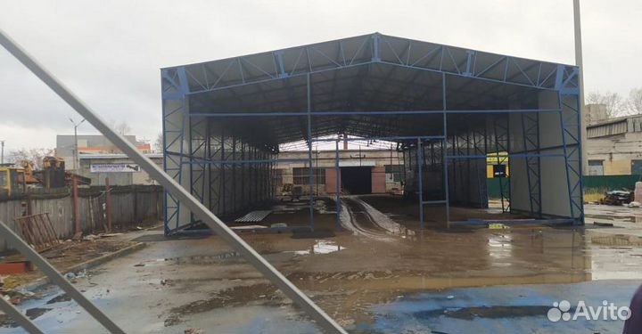 Строительство ангаров, складов, автобоксов