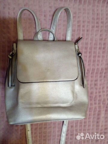 Рюкзак женский кожаный бу