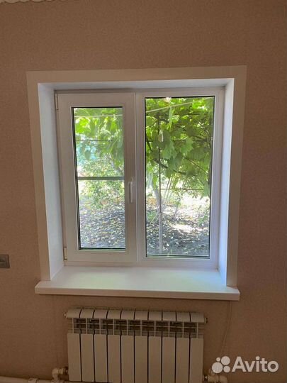 Пластиковые окна на дачу и в дом с отделкой