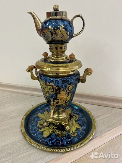 Тульский самовар (комплект из 3-х предметов)