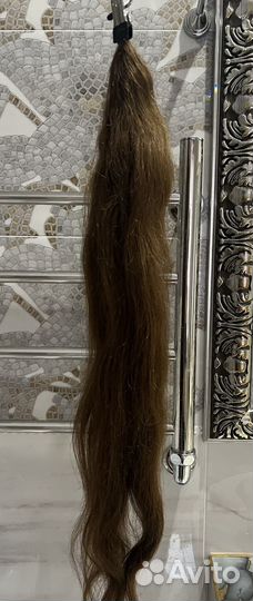 Коса из натуральных волос