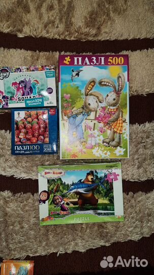 Настольные игры,пазлы