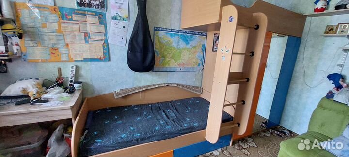 Двухъярусная кровать бу