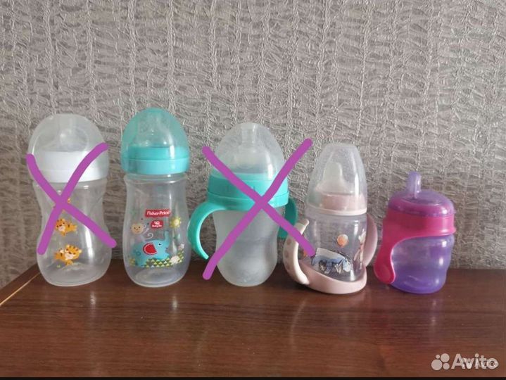 Бутылочки и поильники