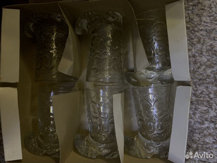 Рюмки сапоги