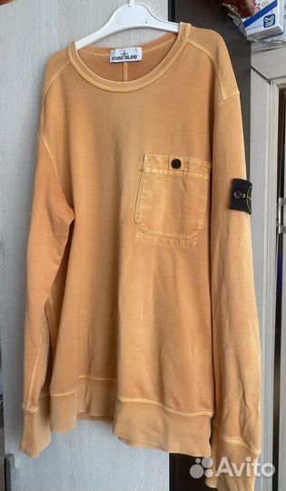 Stone island lavender cotton crewneck