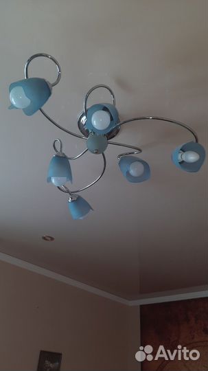 Люстра бу потолочная