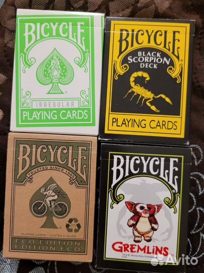 Игральные карты bicycle Warrior horse и др