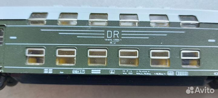 2 этажные сдвоенные вагоны гдр тт berliner bahn