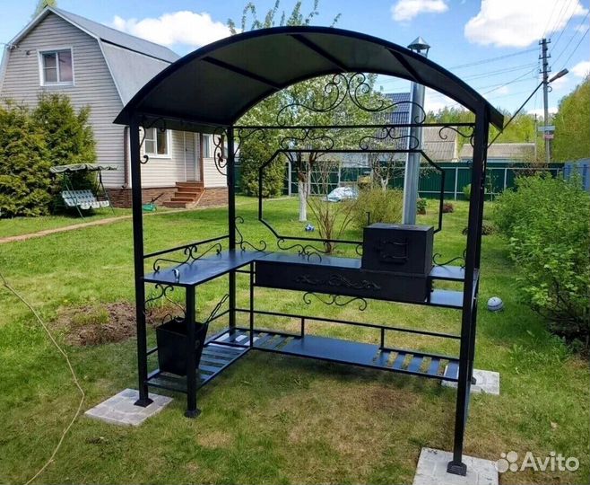 Мангал кованый