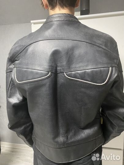 Мотокуртка кожа