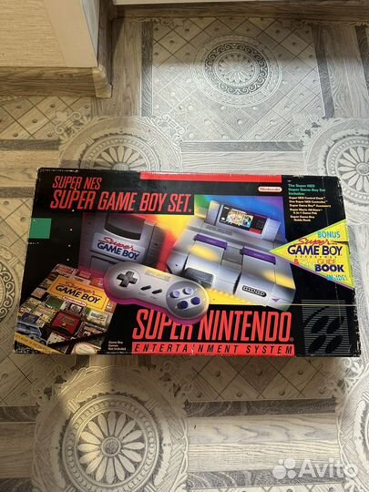 Super nintendo game boy set