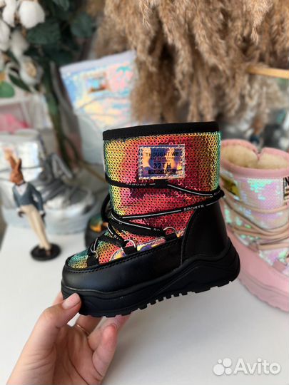 Ботинки зимние детские