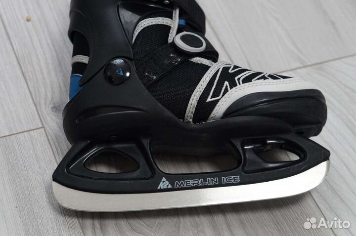 Раздвижные ледовые коньки K2 merlin JR ICE