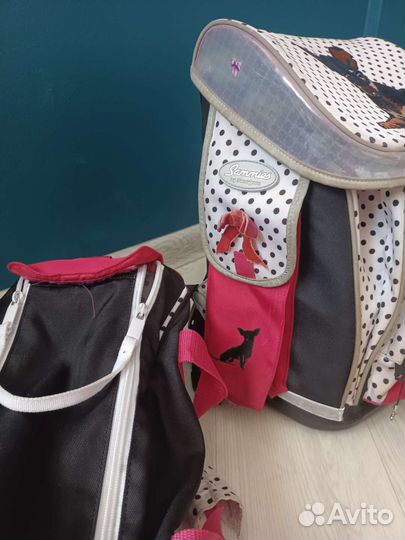 Samsonite рюкзак школьный + спортивка + сменка