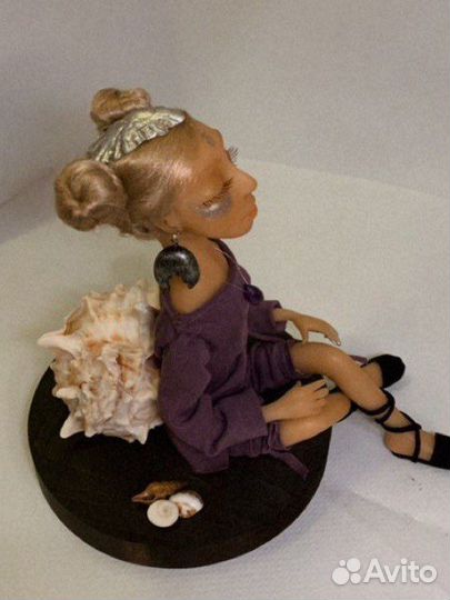 Интерьерная кукла ручной работы знак задиака Рак