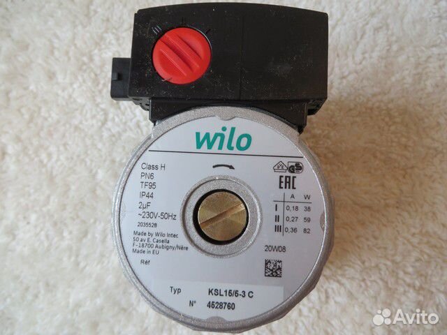 Насос Wilo (KSL15/5-3С, 38/82W)