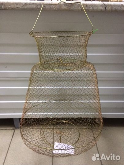 Садок рыболовный металлический
