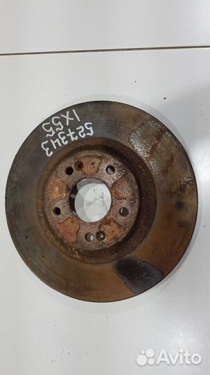 Диск тормозной передний вентилируемый