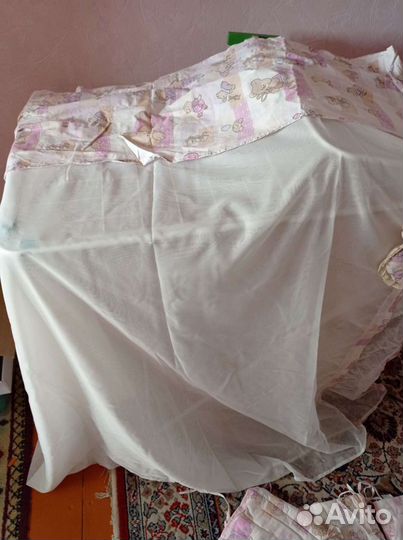 Бортики и Балдахин в кроватку