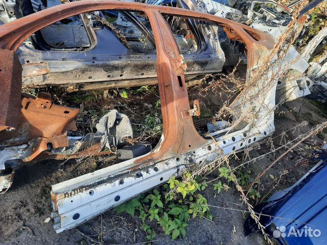 Порог левый крыло заднее BMW 5 GT F07 2009-2016