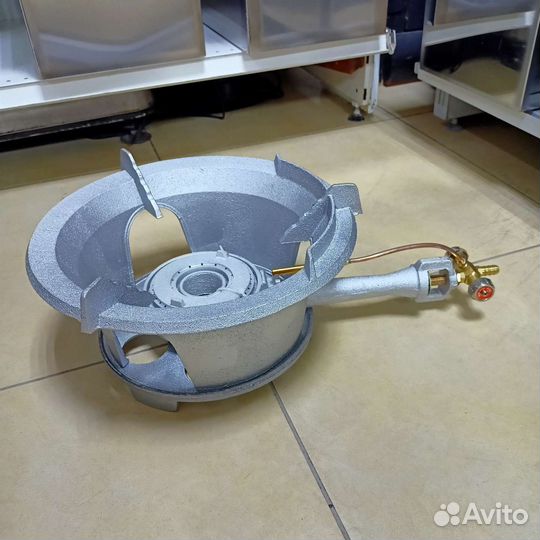 Мощная газовая горелка для казана автоклава