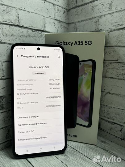 Samsung Galaxy A35 5G, 6/128 ГБ