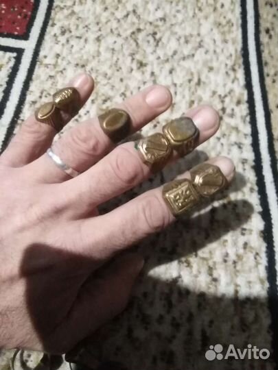 Кольцо латунь