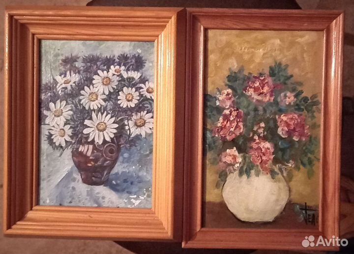 Картина с цветами