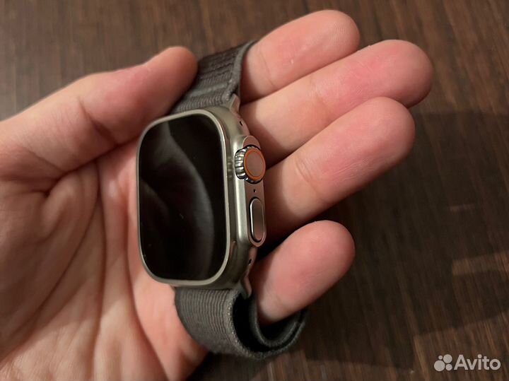 Apple watch ultra 49mm titanium