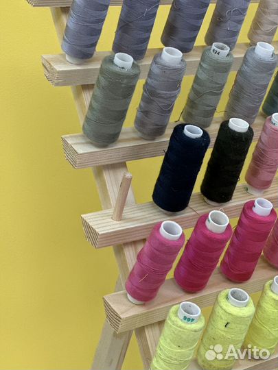 Подставка для ниток и шпулек, ниточница