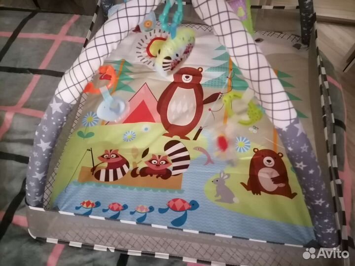 Развивающий детский коврик для новорожденного