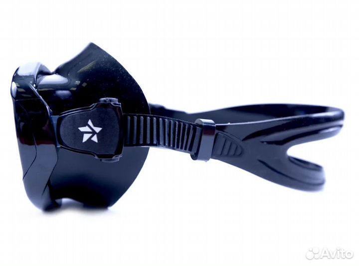 Набор для подводной охоты маска и трубка Неман Bk