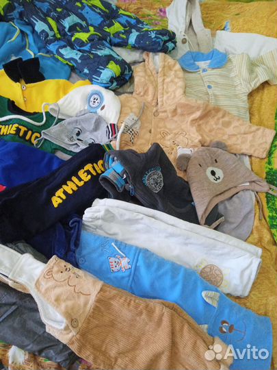 Дет.теплая одежда пакетом