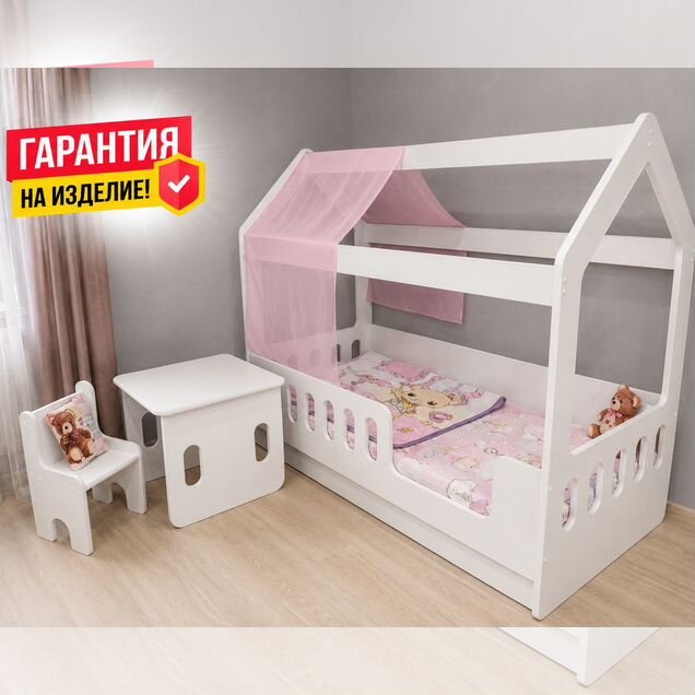 Кровать детская домик