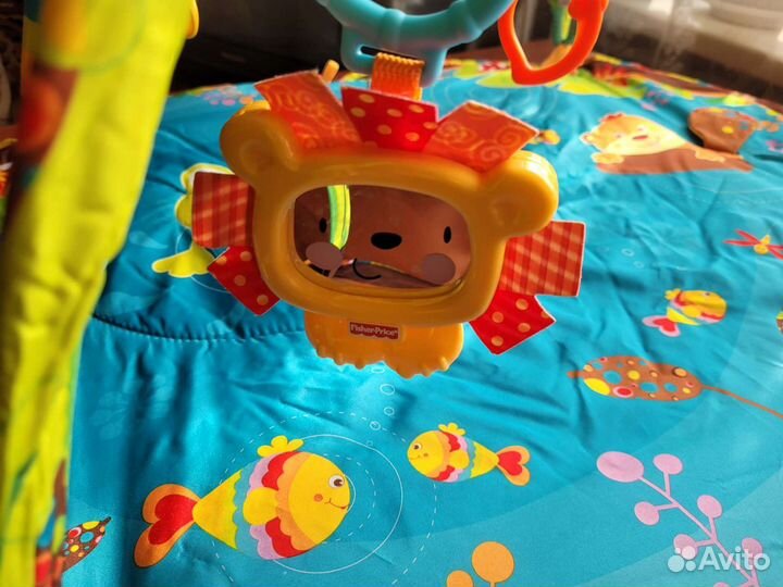 Развивающий коврик tiny love лесное озеро