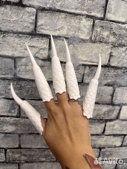 Когти полые узкие