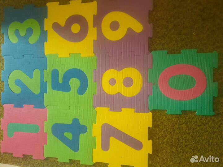 Детский коврик пазл