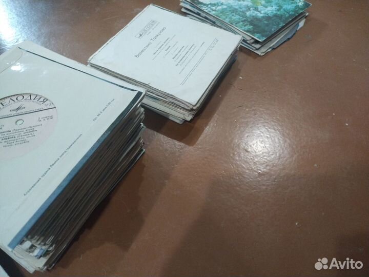 Виниловые пластинки СССР