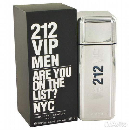 Carolina Herrera 212 Vip мужские духи