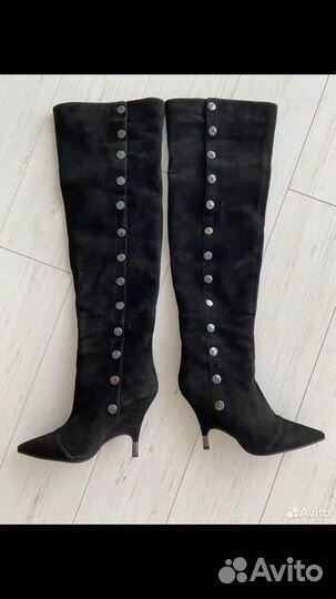 Сапоги ботфорты