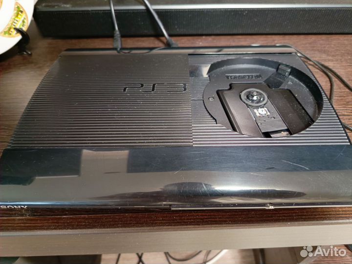 Игровая приставка ps3 super slim прошитая
