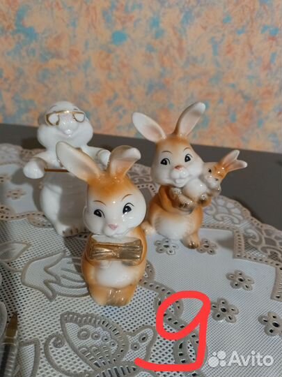 Заяц фарфор