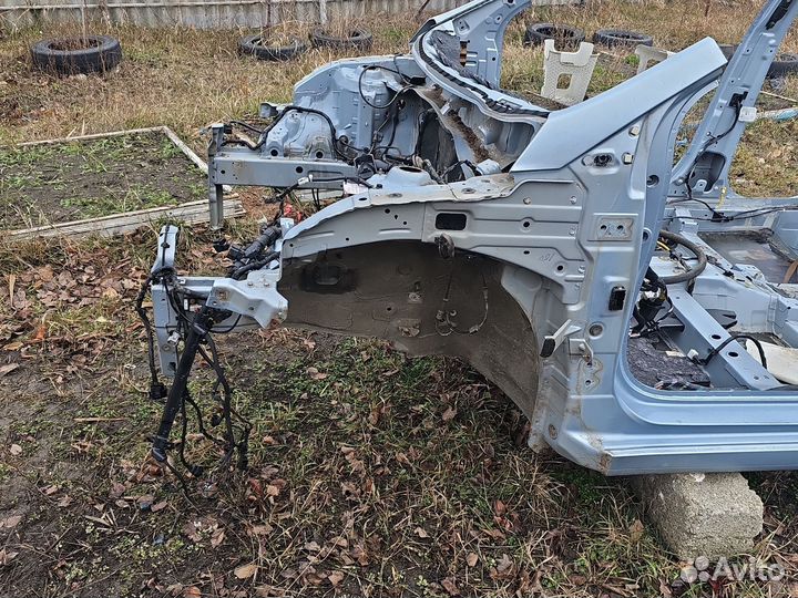 Передний левый ланжерон на Хендай Солярис 1