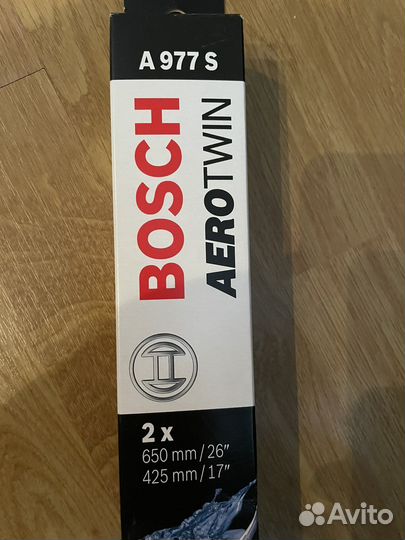 Дворники Bosch aerotwin A977S для Форд Фокус/Пежо