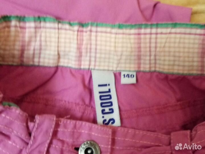 Одежда летняя для девочки рост 140-146